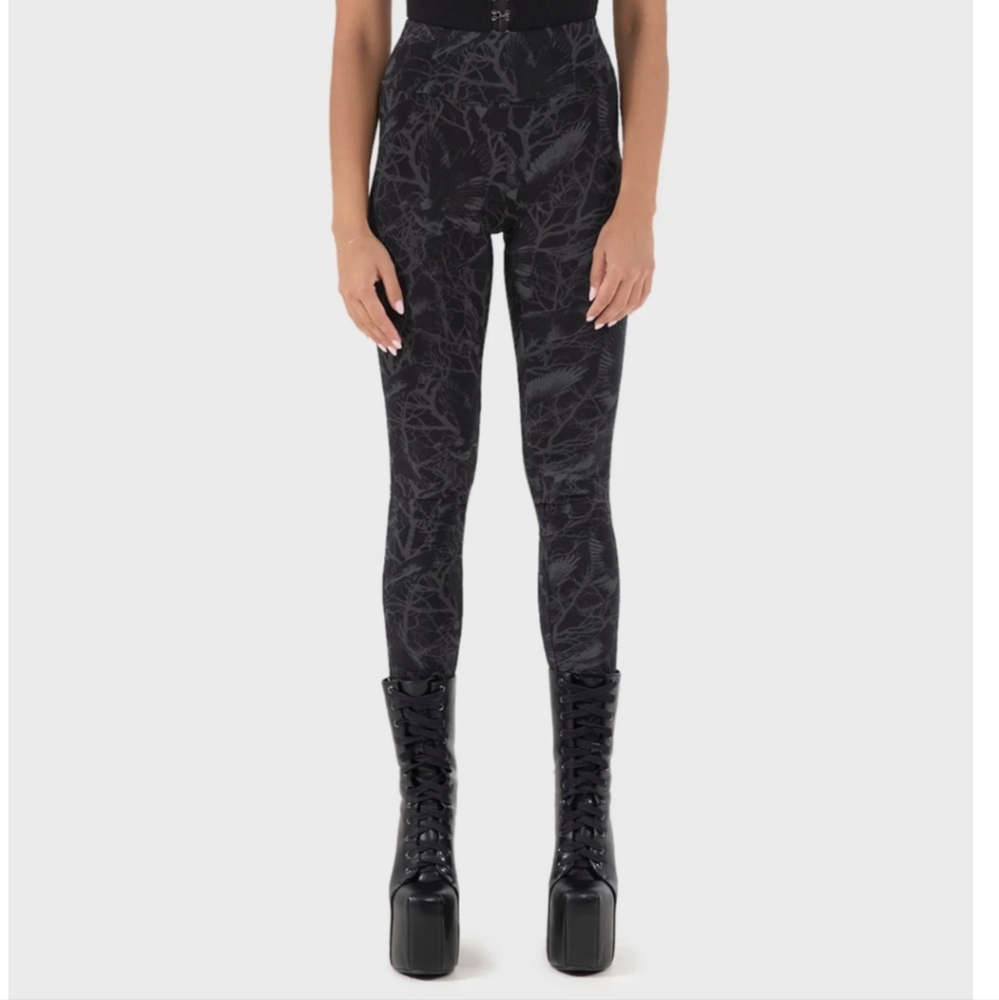 Killstar Raven Mistress Goth Leggings Size S NWOT